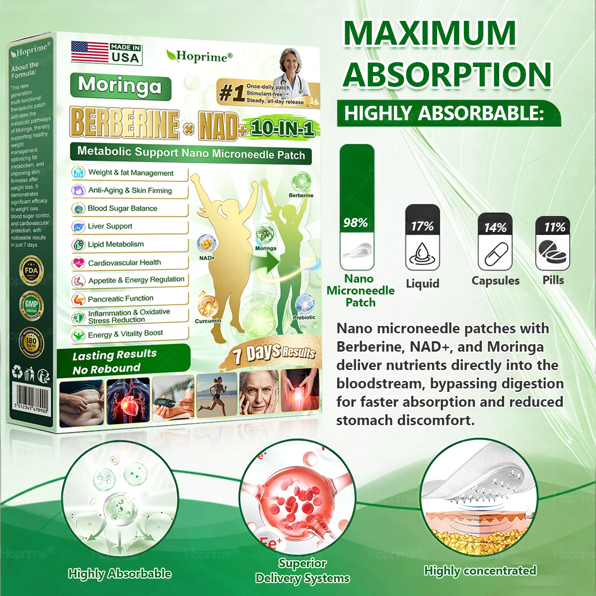 🇺🇸𝑯𝒐𝒑𝒓𝒊𝒎𝒆®🎁 Only 5 boxes left! We are offering you an additional 30% discount! Make your body healthier. If you miss it now, you won't get it until next year.