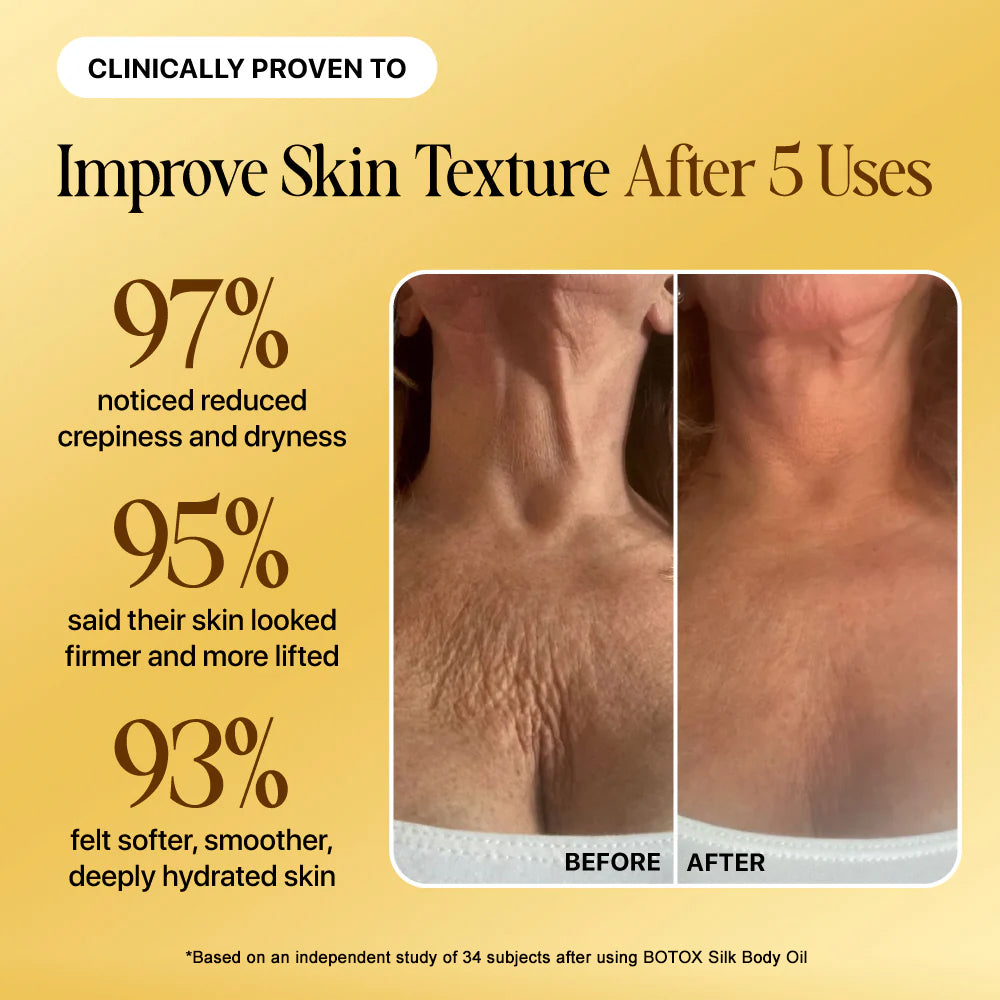 💐Hiskin® Botox Silk Body Oil Rediscover confidence with firmer, smoother, radiant skin