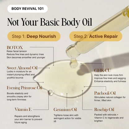 💐Hiskin® Botox Silk Body Oil Rediscover confidence with firmer, smoother, radiant skin
